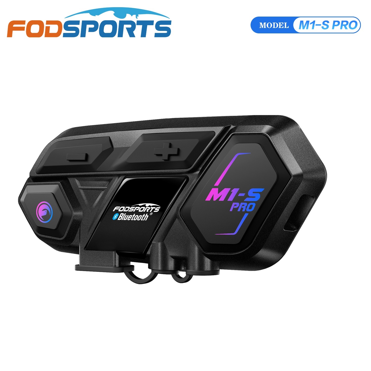 Full Face Motorcycle Helmet With Bluetooth - Interfono Bluetooth per Casco Moto Fodsports