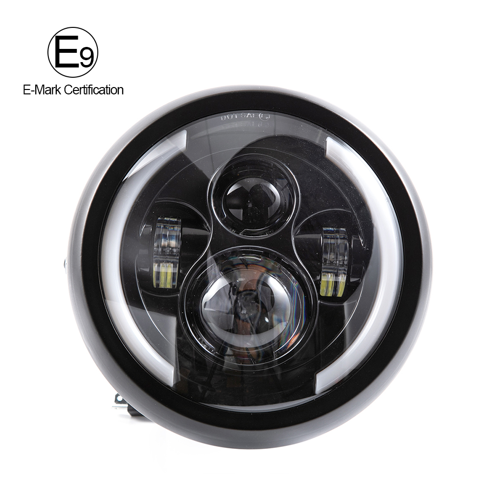 Universal Motorcycle Led Headlight Projector - 7.5 
