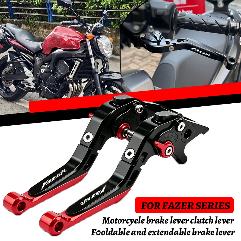 Cnc Aluminum Adjustable Brake Clutch Levers - Per FAZER FZ1 FZ6 FZ8 FZ1/FZ6/FZ8