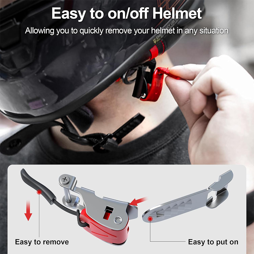 Kit fibbia a sgancio rapido pe - Quick Release Buckle Motorcycle Helmet recensione e prezzo