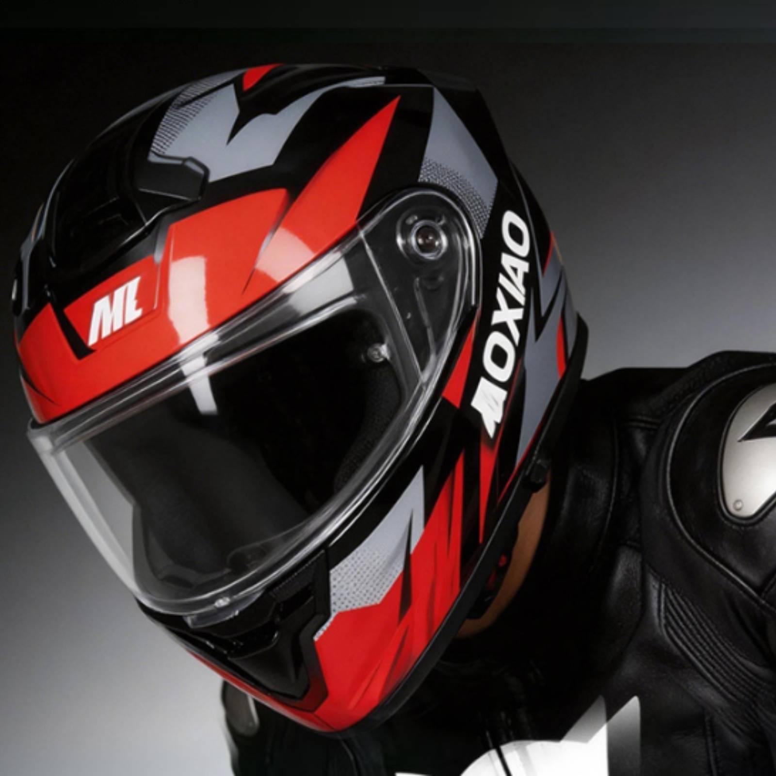 Casco integrale per moto con v - Riding Gear recensione e prezzo