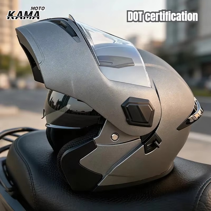 Casco modulare per moto con vi - Modular Flip Up Motorcycle Helmet Dot Approved recensione e prezzo