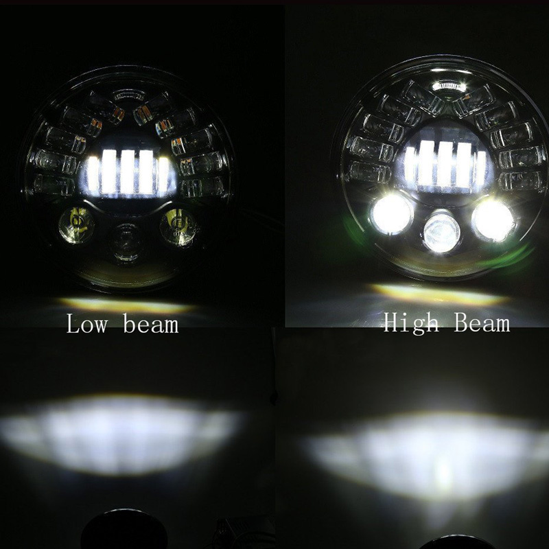 Faro a LED Rotondo Adattivo da - Universal Motorcycle Led Headlight Projector recensione e prezzo