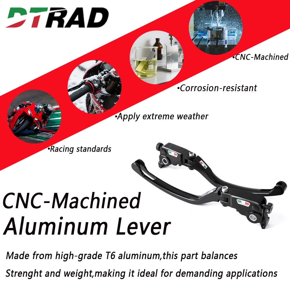 RUSH 1000 Leva Frizione Freno  - Cnc Aluminum Adjustable Brake Clutch Levers recensione e prezzo