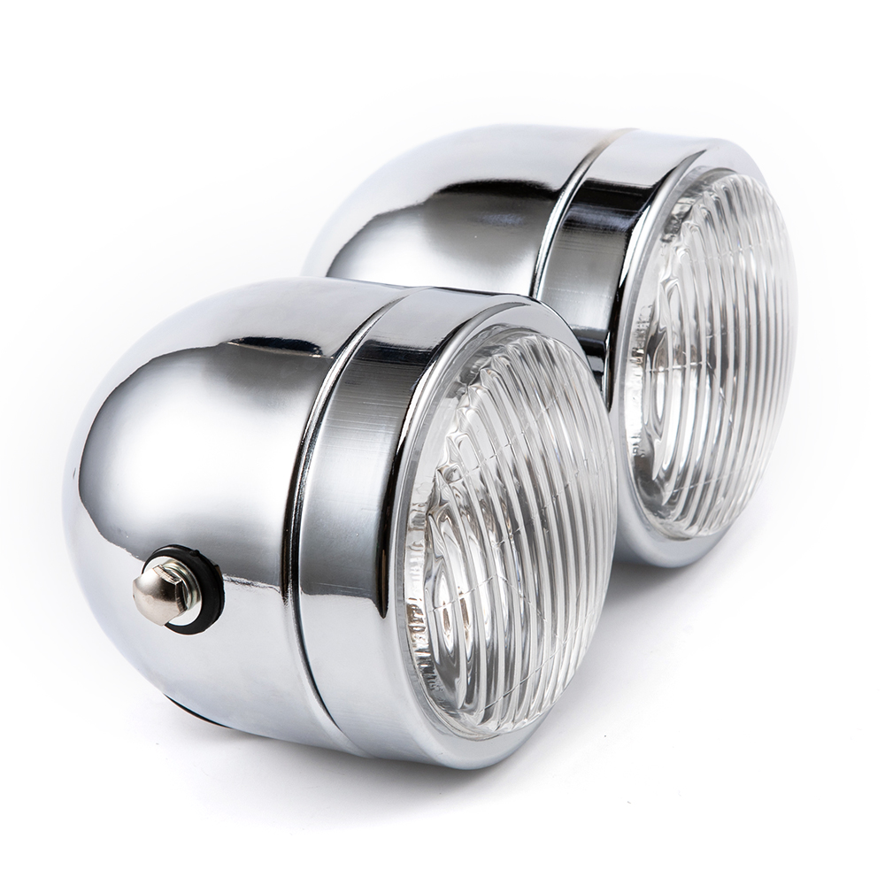 Universale H4 Doppio Faro Del  - Universal Motorcycle Led Headlight Projector recensione e prezzo